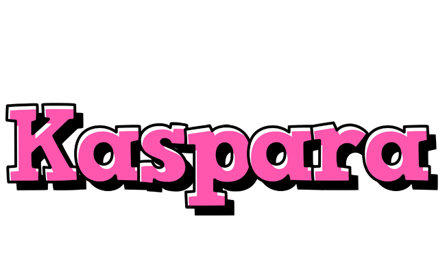 Kaspara girlish logo