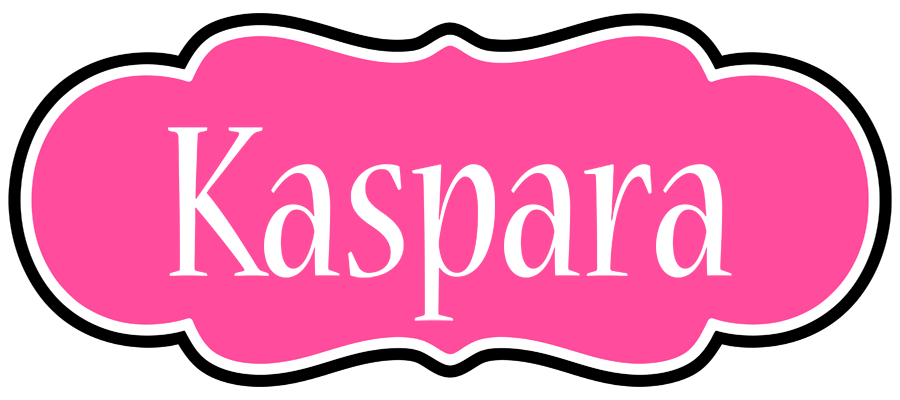Kaspara invitation logo