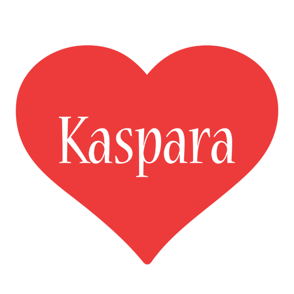 Kaspara love logo
