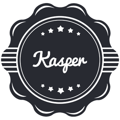 Kasper badge logo