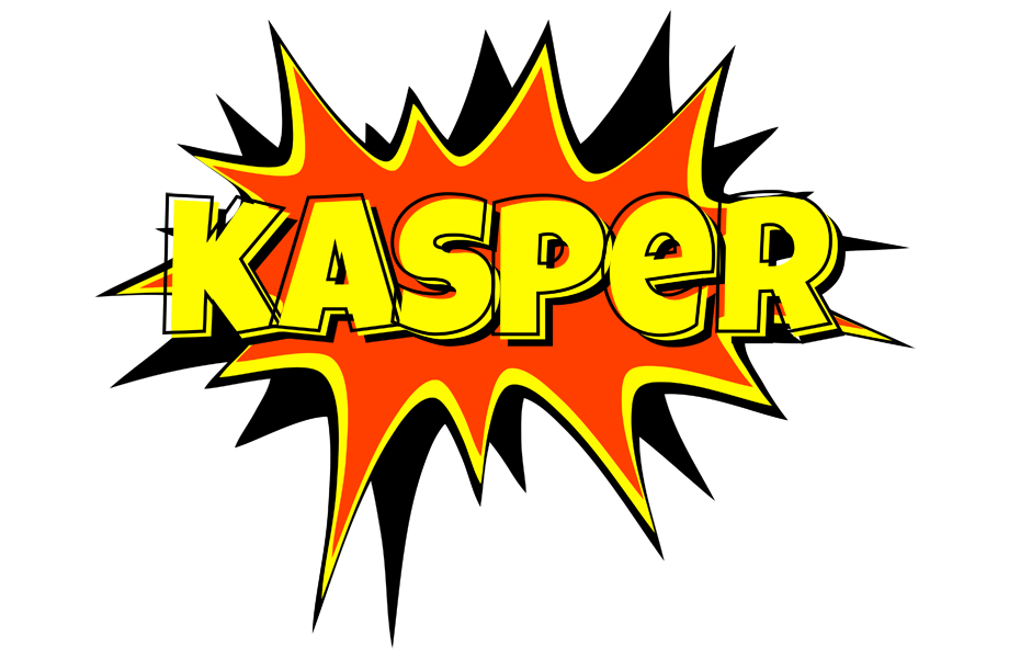 Kasper bazinga logo