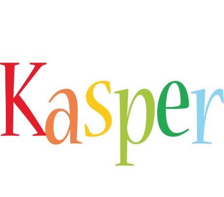 Kasper birthday logo