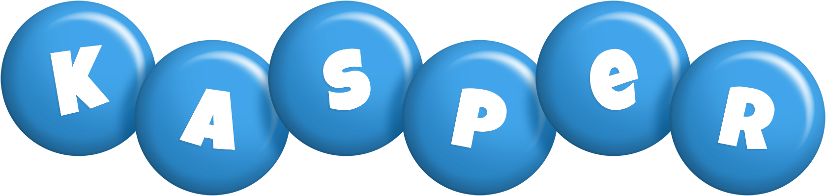 Kasper candy-blue logo