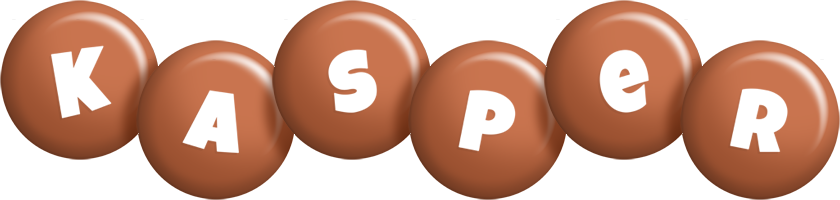 Kasper candy-brown logo