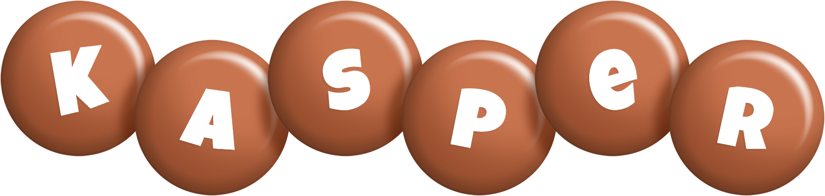 Kasper candy-brown logo