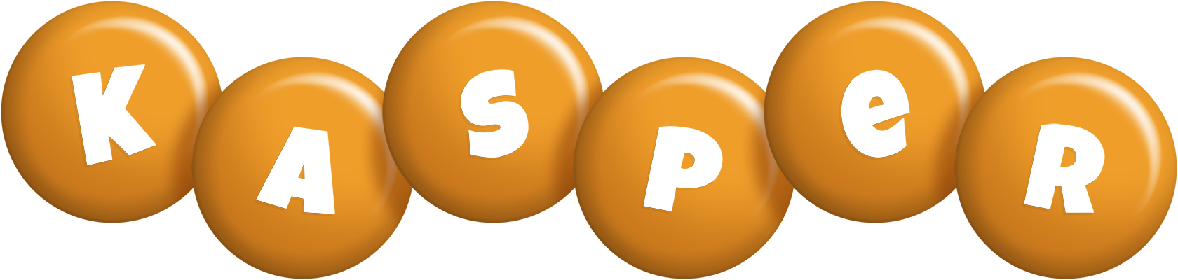 Kasper candy-orange logo