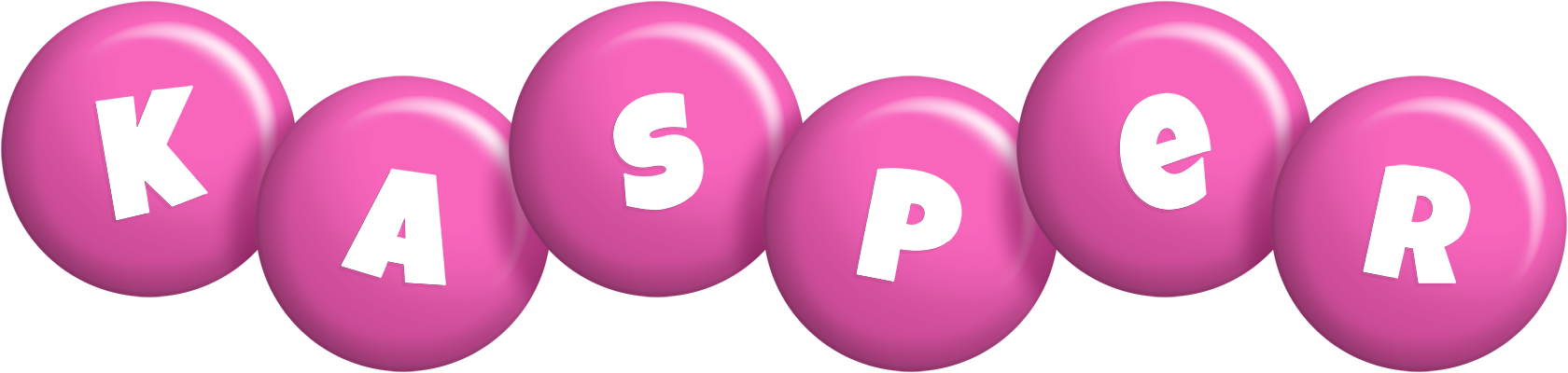 Kasper candy-pink logo