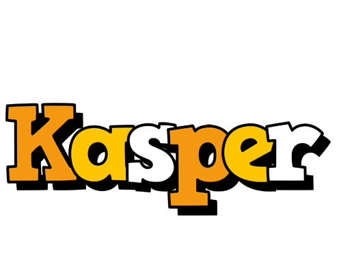 Kasper cartoon logo