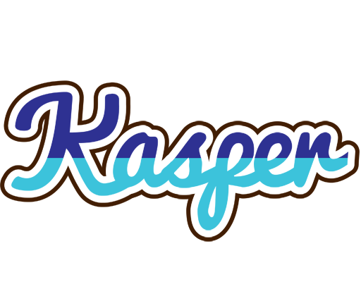 Kasper raining logo