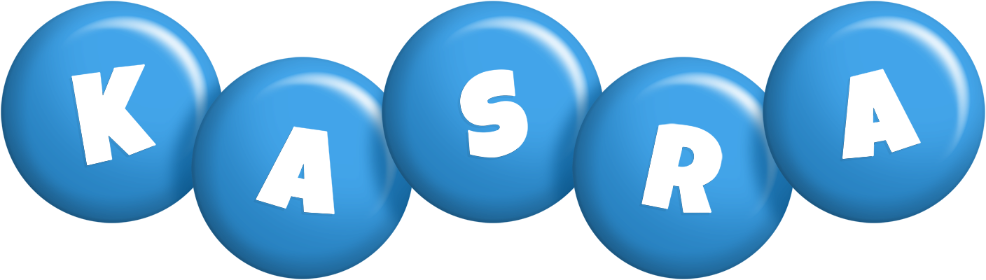Kasra candy-blue logo