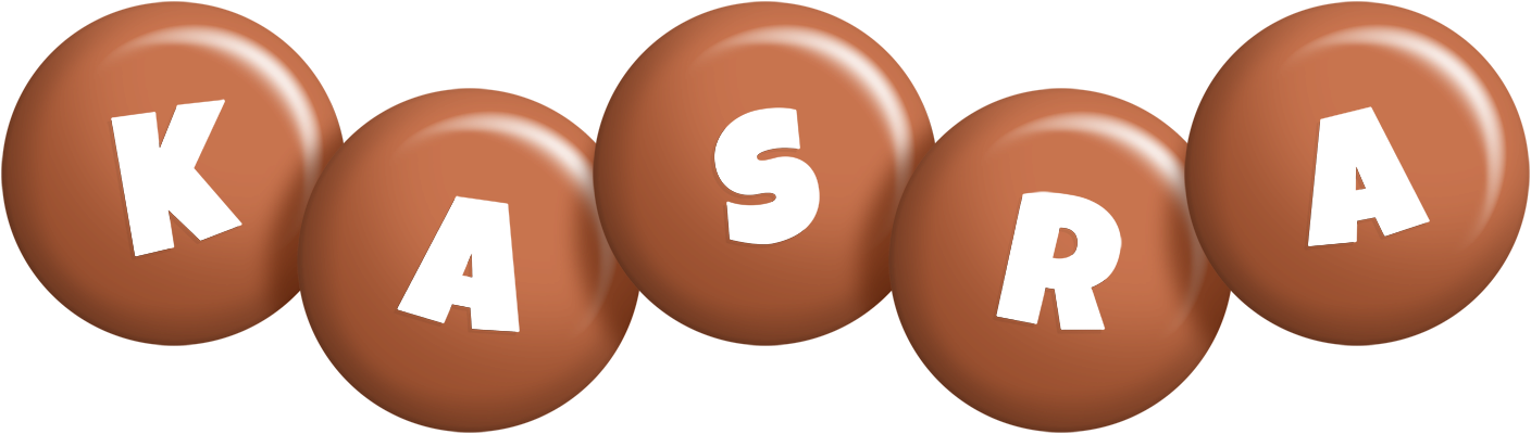 Kasra candy-brown logo