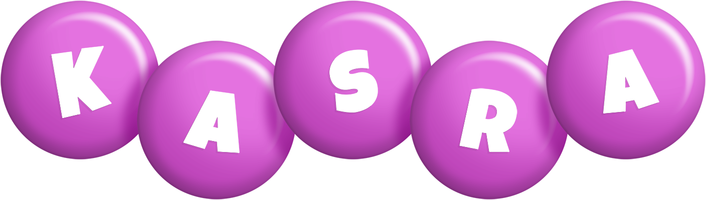 Kasra candy-purple logo