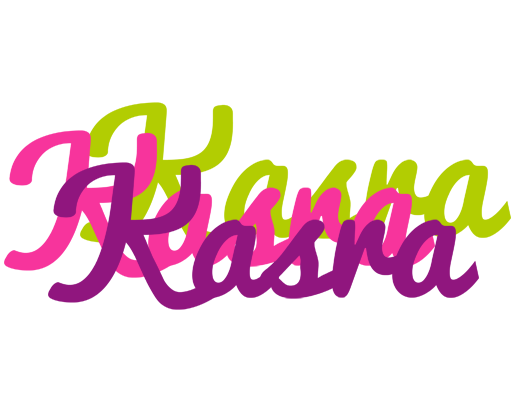 Kasra flowers logo