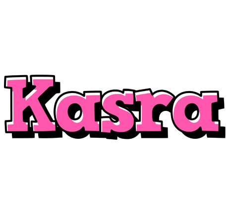 Kasra girlish logo