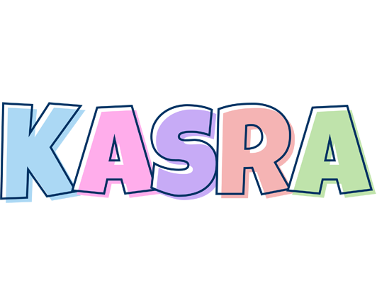 Kasra pastel logo
