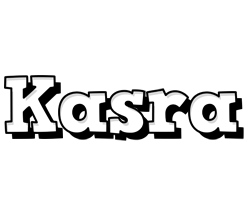 Kasra snowing logo