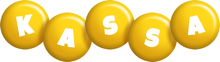 Kassa candy-yellow logo