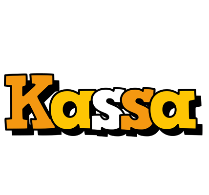 Kassa cartoon logo