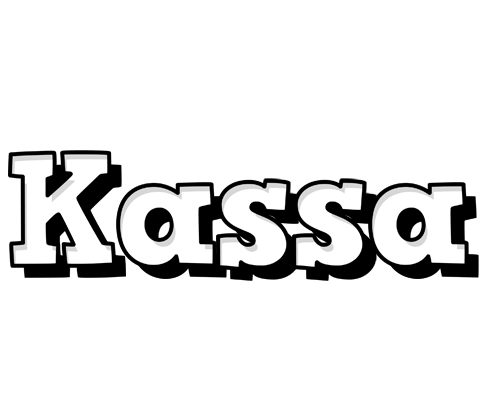 Kassa snowing logo