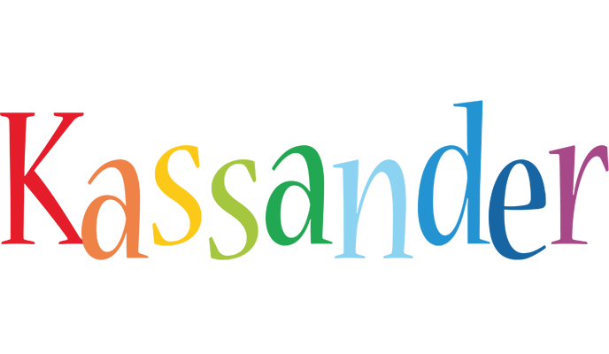 Kassander birthday logo