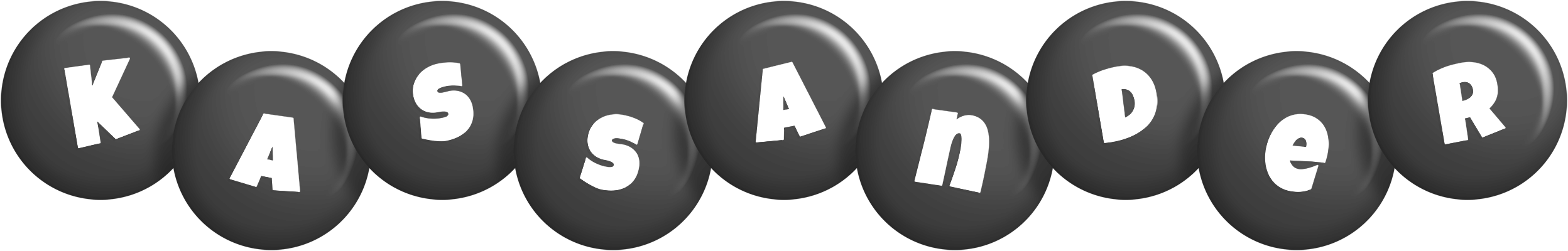 Kassander candy-black logo