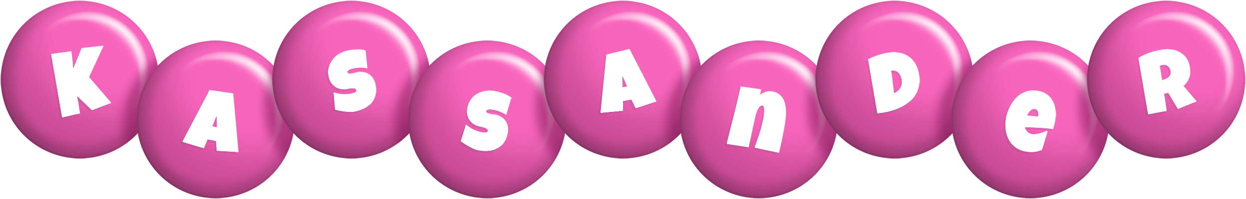 Kassander candy-pink logo