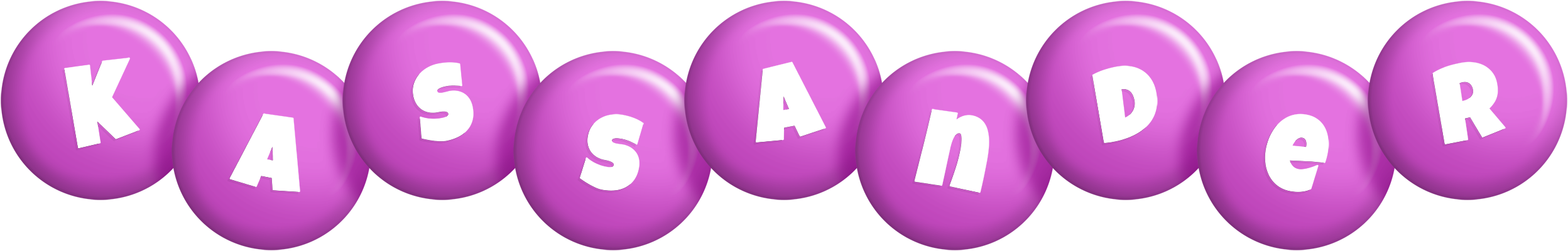Kassander candy-purple logo