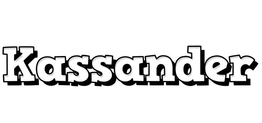 Kassander snowing logo