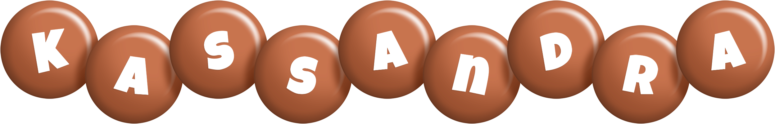 Kassandra candy-brown logo