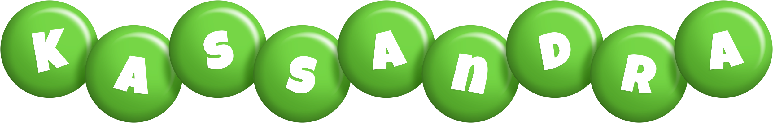 Kassandra candy-green logo