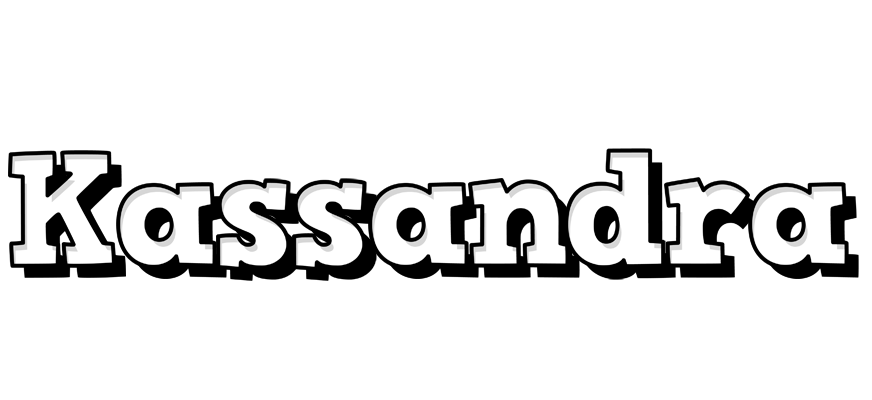 Kassandra snowing logo