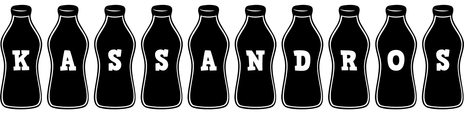 Kassandros bottle logo