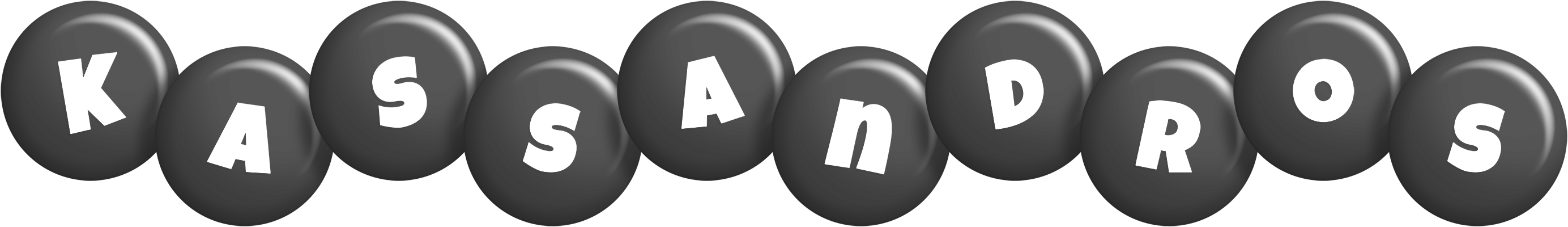 Kassandros candy-black logo