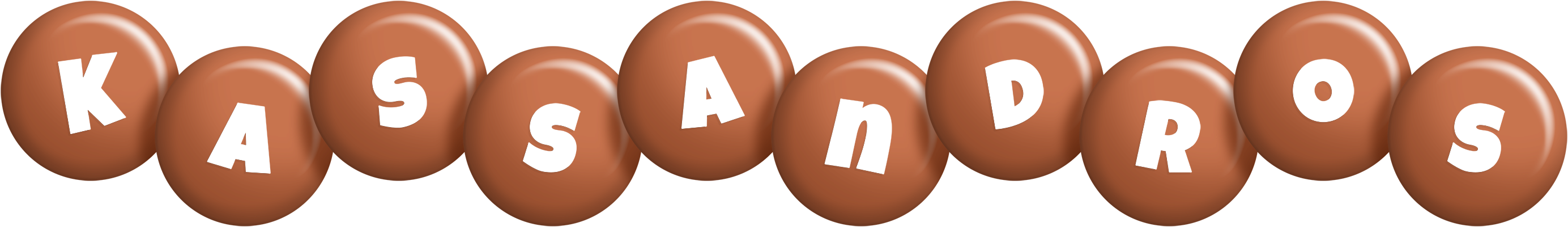 Kassandros candy-brown logo