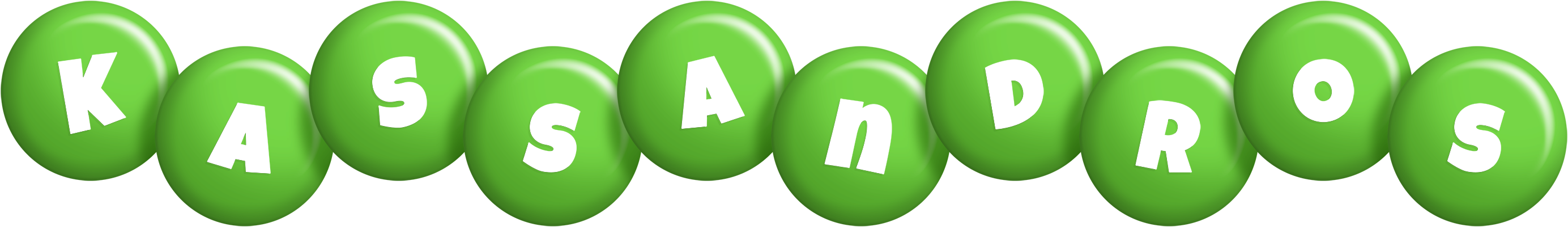 Kassandros candy-green logo