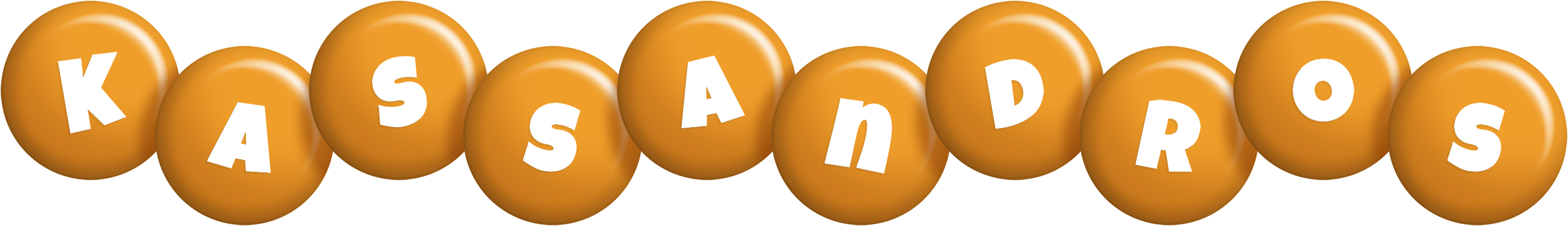 Kassandros candy-orange logo