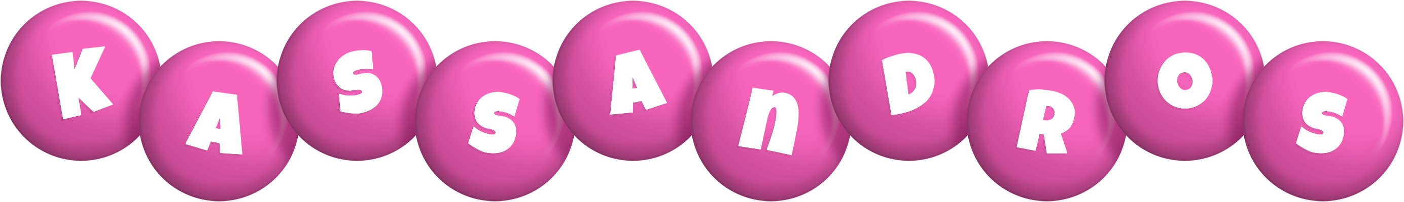 Kassandros candy-pink logo