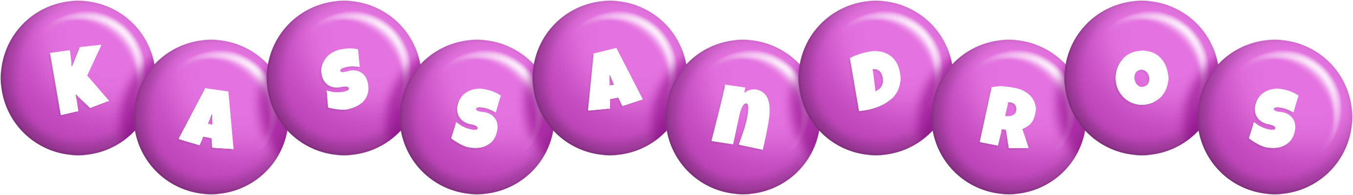 Kassandros candy-purple logo