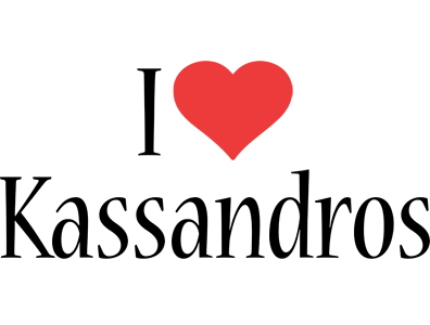 Kassandros i-love logo