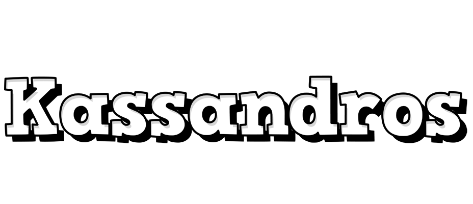 Kassandros snowing logo