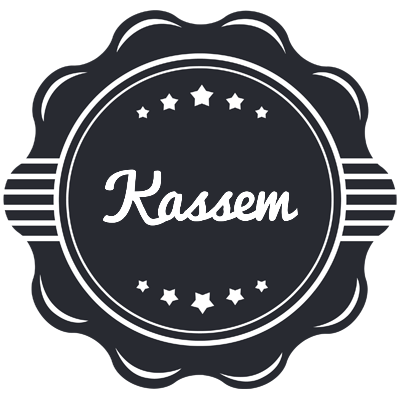 Kassem badge logo