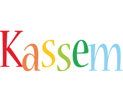 Kassem birthday logo