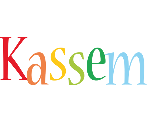Kassem birthday logo