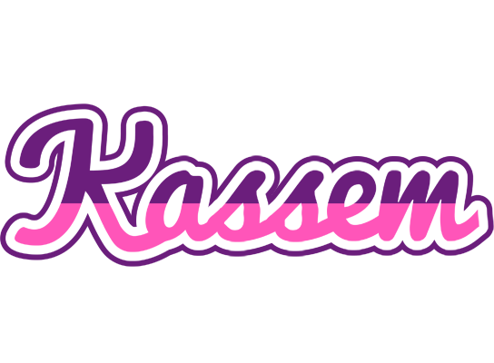 Kassem cheerful logo