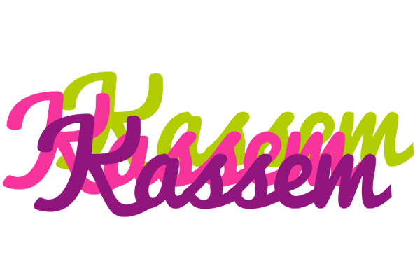 Kassem flowers logo
