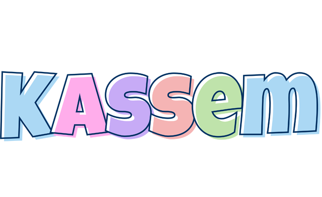 Kassem pastel logo