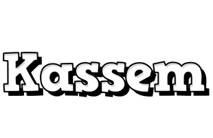 Kassem snowing logo