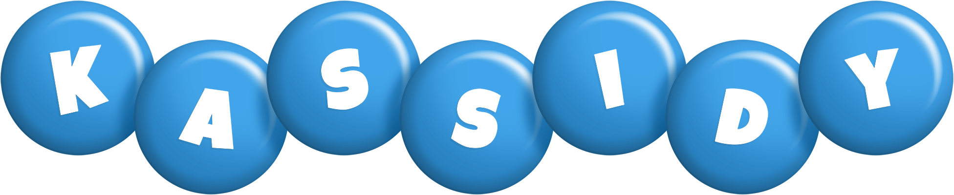 Kassidy candy-blue logo