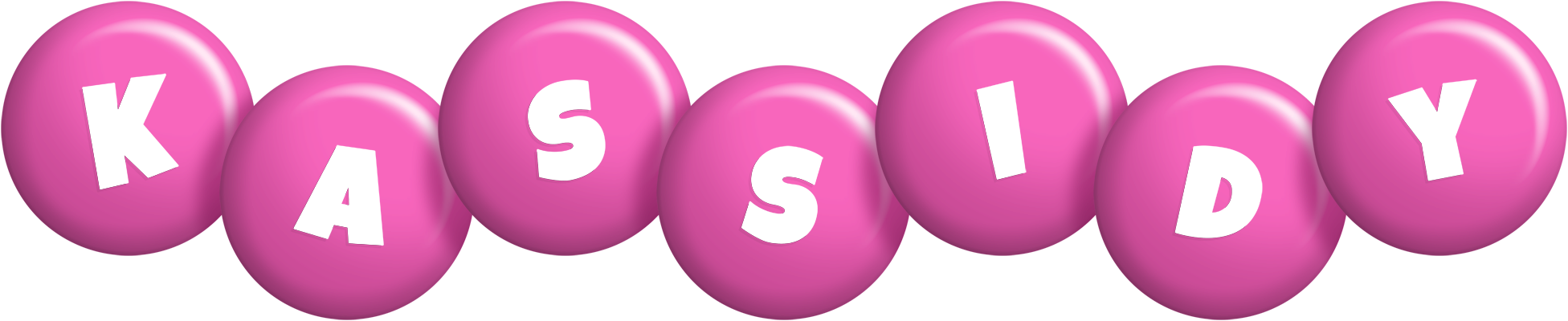 Kassidy candy-pink logo