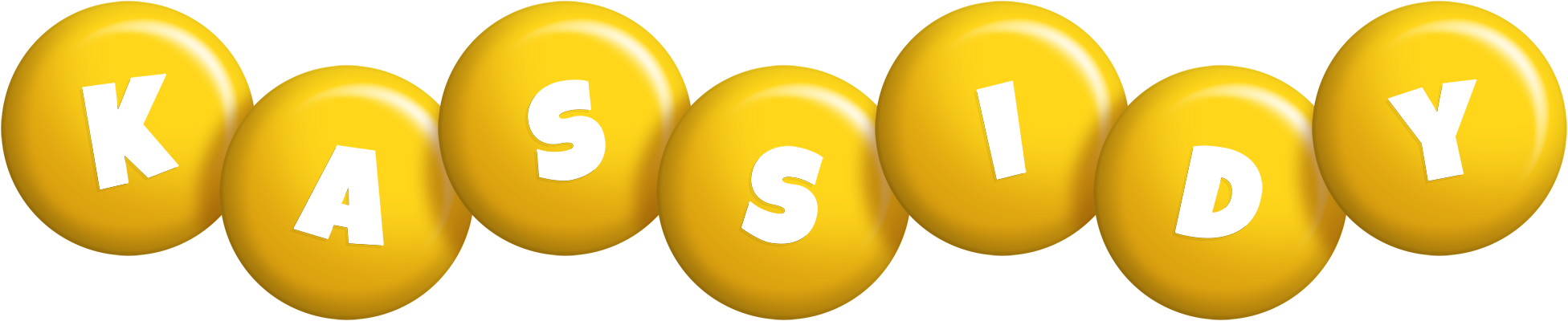 Kassidy candy-yellow logo
